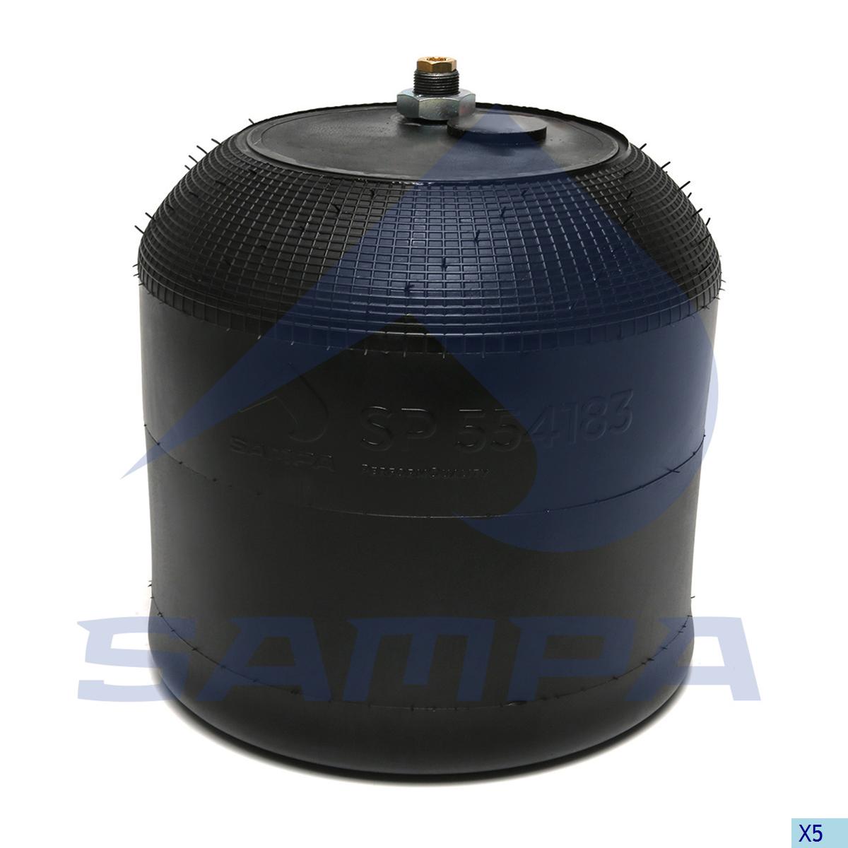 4183 COMPLETE AIR SPRING IWTH METAL PISTON MERCEDE